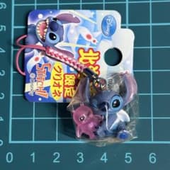 ご当地　北海道　スティッチ　天使　クリオネ　ストラップ　根付　平成レトロ ご当地 北海道 スティッチ 天使 クリオネ ストラップ 根付 平成レトロ