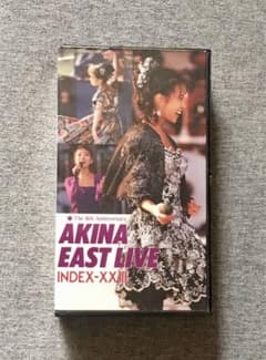 中森明菜 AKINA EAST LIVE INDEX-XXIII VHS ビデオ - メルカリ
