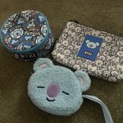 BT21 Pouch with Mesh Pocket