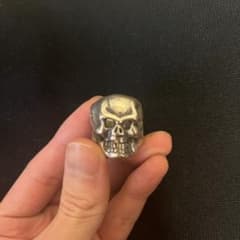 明日まで　TRAVIS WALKER スカルリング　ゴールドトゥース 明日まで TRAVIS WALKER スカルリング ゴールドトゥース - メルカリ