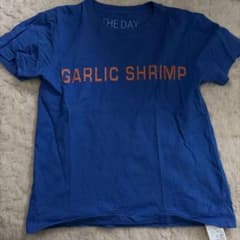 青色 Tシャツ GARLIC SHRIMPのサムネイル