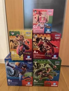 一番くじ ワンピース GIANT BASH!! フィギュア 5点セットのサムネイル