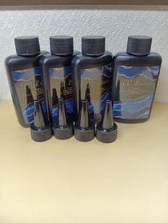 【低価格/高透明】低粘度UVレジン液 ハード100g4本 着色剤なじみ◎のサムネイル