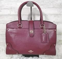 【最終価格】Authentic COACH 2-Way Leather Bagのサムネイル