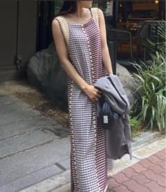 ワンピース AMERI URAOMOTE MIX HAND STITCH DRESS AMERI URAOMOTE MIX HAND STITCH DRESS - メルカリ