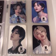 BTS JIMIN LOMO カード4枚セットのサムネイル