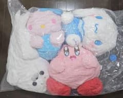 ４点セット BIGぬいぐるみ まとめ売り サンリオ 星のカービィ アザラシのサムネイル