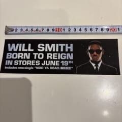 Will Smith BORN TO REIGN プロモーションステッカーのサムネイル
