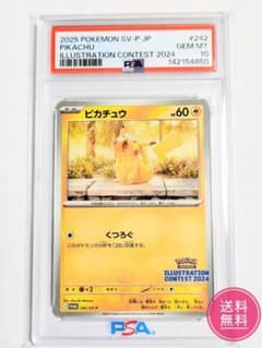 ピカチュウセット販売中 PSA10 ピカチュウ 2024 プロモ くつろぐ