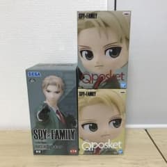 スパイファミリー　フィギュア　３体　ロイド　キューポスケットのサムネイル