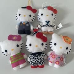 ハローキティ ハッピーセット ぬいぐるみ5点セットのサムネイル