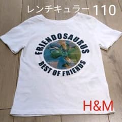 Tシャツ　恐竜　110　レンチキュラー　エイチアンドエム【H&M】のサムネイル