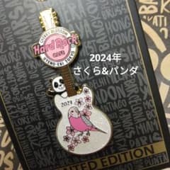 ハードロックカフェ　パンダピンバッチ　2022年さくら　上野店限定 ハードロックカフェ パンダピンバッチ 2024さくら 上野店限定 - メルカリ