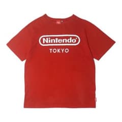 NINTENDO TOKYO プリントTシャツ レッド 赤 M 東京限定 日本製 - メルカリ