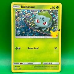 ポケモンカード 海外 マクドナルド フシギダネ ホロ 25周年 プロモ