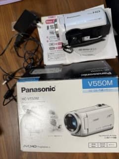 訳あり美品 Panasonic HC-V550M ビデオカメラ 本体 - メルカリ