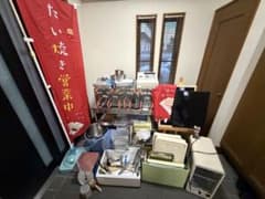 【タニコー作業台付】美品たい焼き店舗開業セット 6匹3連 LPガス 動作確認済 タニコー作業台付】美品たい焼き店舗開業セット 6匹3連 LPガス 動作