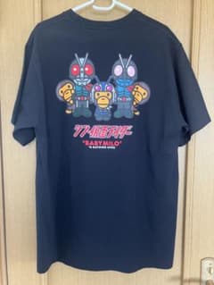 신·가면 라이더 × BABY MILO T셔츠 A BATHING APE