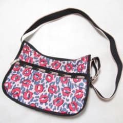 LeSportsac レスポートサック ショルダーバッグ リップ/レオパード