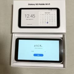 【新品未使用】Galaxy 5G Mobile Wi-Fi SCR01のサムネイル