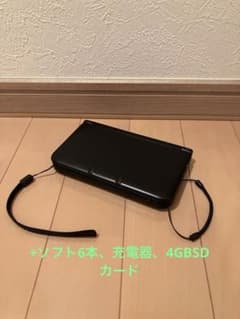 Nintendo 3DS LL 본체 블랙 미품 + 소프트 6 개