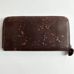 piccino ピッチーノ　ラウンドファスナー　デザイン　長財布　ダメージ加工のサムネイル