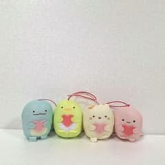 Sumikko Gurashi Heart Mini Mascot 4-Piece Set