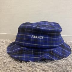 XLARGE バケットハット ブルー チェックのサムネイル