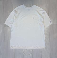 Champion チャンピオン ホワイト Tシャツ ドローコードのサムネイル