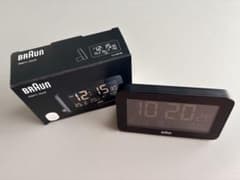 BRAUN クロック BC10B 目覚まし時計 置時計 温度計 カレンダーのサムネイル