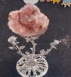 ピンクアメジスト☆ジオード☆希少☆台座つき☆ - メルカリ