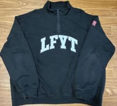 LFYT ハーフジップ スウェット ブラックのサムネイル