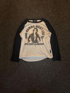HYSTERIC GLAMOUR 長袖 ラグランTシャツ y2k archive - メルカリ