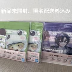 화려한 복숭아 이치 반 쿠지 평소 장소에서 마치 맞추어 지퍼 가방 & 스티커