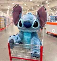 【新品未使用】スティッチ ぬいぐるみ 特大100cm ディズニー コストコ コストコ 特大 スティッチ ぬいぐるみ ディズニー コストコ 特大