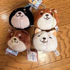 忠犬もちしば　フェイスマスコット【全4種】