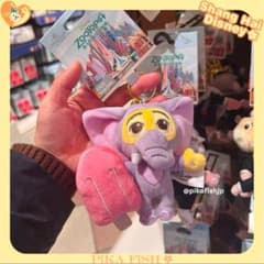 【追加いちごミルク様】ゾウフィニック　ズートピア　ぬいぐるみ　上海ディズニー Disney - 【☆正規品】ゾウフィニック ズートピア ぬいぐるみキー