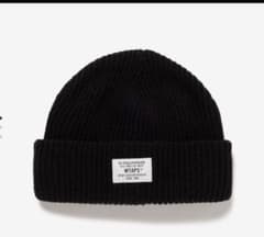 WTAPS 25AW ビーニー ブラック - メルカリ