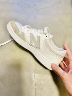 ほぼ新品＊New balance 白スニーカー23.5 値下げしますのサムネイル