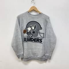 80s スヌーピー SNOOPY レイダース RAIDERS スウェット USA - メルカリ