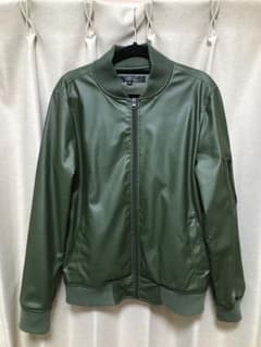 シングルライダースジャケット　グリーンのサムネイル