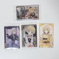 学園アイドルマスター　ウエハース　晴れ着　セットのサムネイル