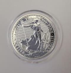 2021年 イギリス・ブリタニア銀貨1オンス - メルカリ