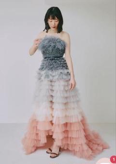 Malco. カラードレス 7-9号　結婚式　ウエディング 値下げ中】Malco. カラードレス 7-9号 結婚式 ウエディング