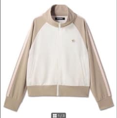 マリークワント MARY QUANT バイカラートラックジャケット ジャージ