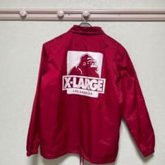 X-LARGE コーチジャケット Lサイズ 濃赤のサムネイル