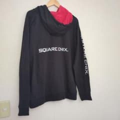 ロ*ン様 激レア　SQUARE ENIX フルジップ　スウェット　パーカー　 黒 ロ*ン様 激レア SQUARE ENIX フルジップ スウェット パーカー 黒