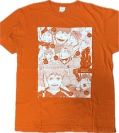 ハイキュー!! 日向翔陽 Tシャツ オレンジのサムネイル