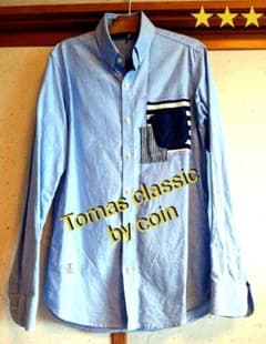 美品☆買得【 Tomas classic by coin ♠️デザインシャツ 】のサムネイル