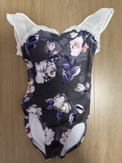 stina レオタード Joyflower チャコールグレー Ssize - メルカリ